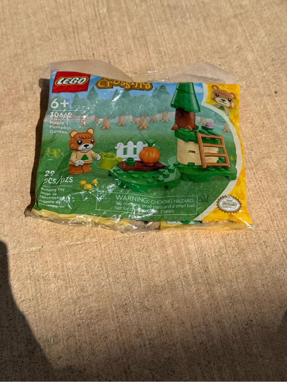 LEGO Crossing Maple's Pumpkin Garden (Green/Orange/Brown)